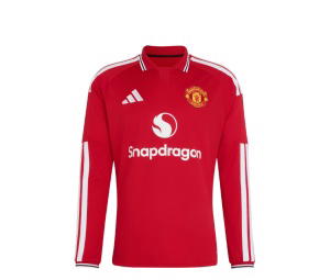 Buy adidas Manchester United Long Sleeve Jersey 26/27 Home at Sasom – Authentic and Ready to Ship