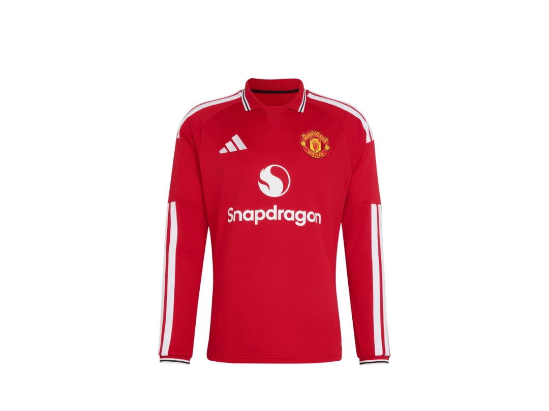 adidas adidas Manchester United Long Sleeve Jersey 26/27 Home