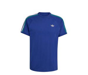 Buy adidas 3-Stripes T-Shirt Victory Blue Bold Green White at Sasom – Authentic and Ready to Ship