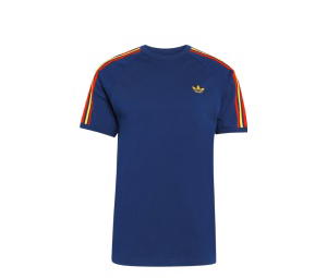 Buy adidas 3-Stripes T-Shirt Dark Blue Crew Yellow Power Blue at Sasom – Authentic and Ready to Ship