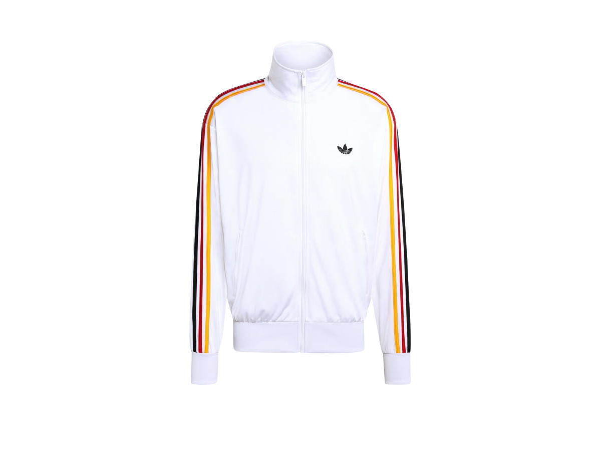adidas adidas Firebird Track Top Cloud White Collegiate Gold Team Power Red 2 Black