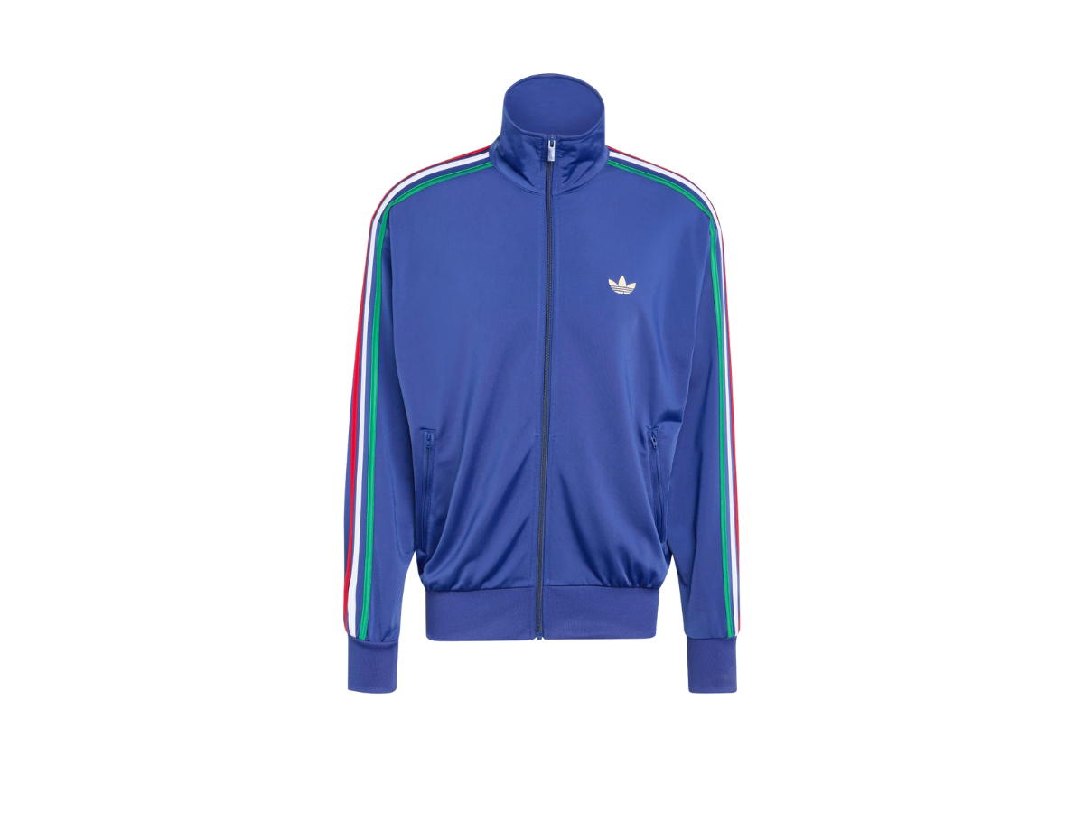 adidas adidas Firebird Track Top Victory Blue Green White