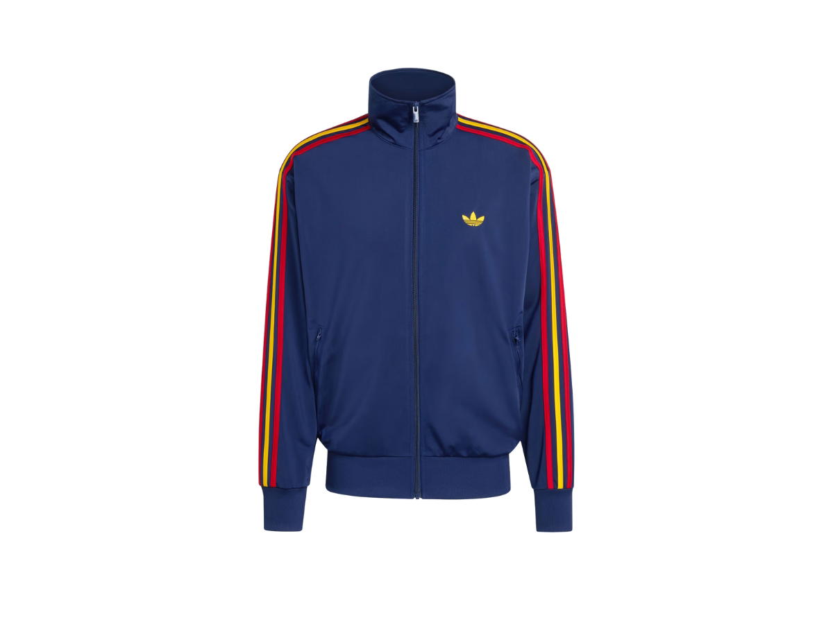 adidas adidas Firebird Track Top Dark Blue Crew Yellow Team Power Red 2