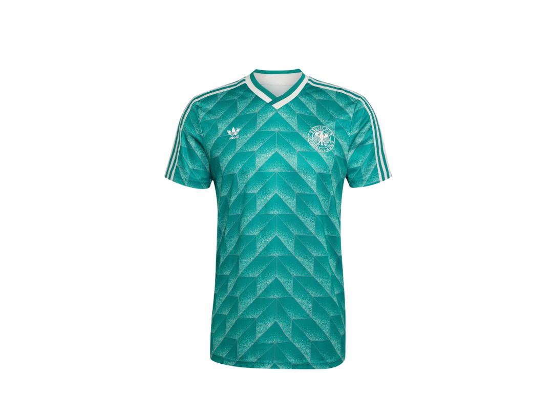 adidas adidas Germany Away Jersey 1990 Power Green