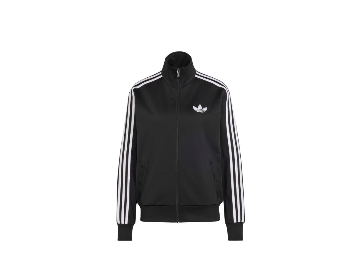adidas adidas Firebird Track Top Loose Black White (Women's)