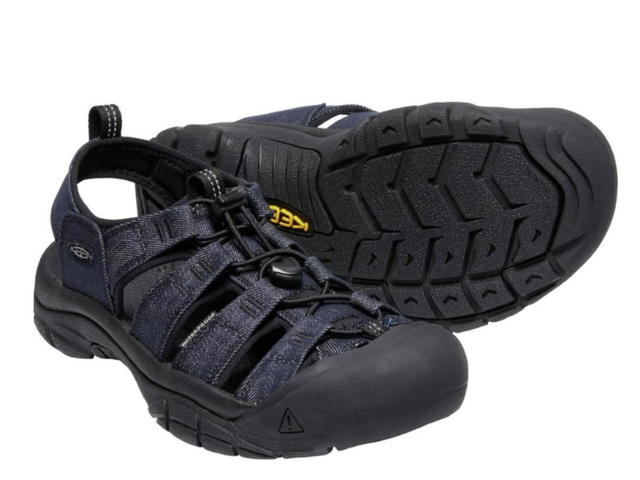 Keen Keen Newport Canvas Navy Sandals - view 3