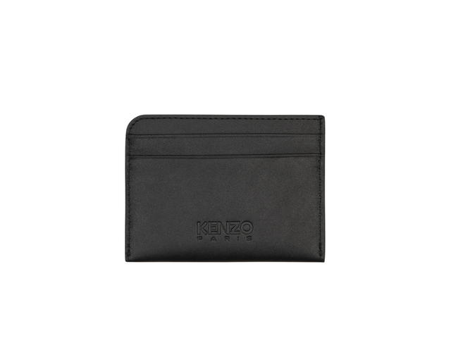 Kenzo Kenzo Boke Flower Card Holder In Leather With Four Credit Card Slots Black - view 2