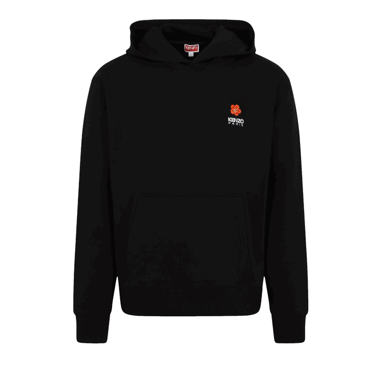 Kenzo Kenzo Boke Flower Crest Classic Hoodie 'Black'