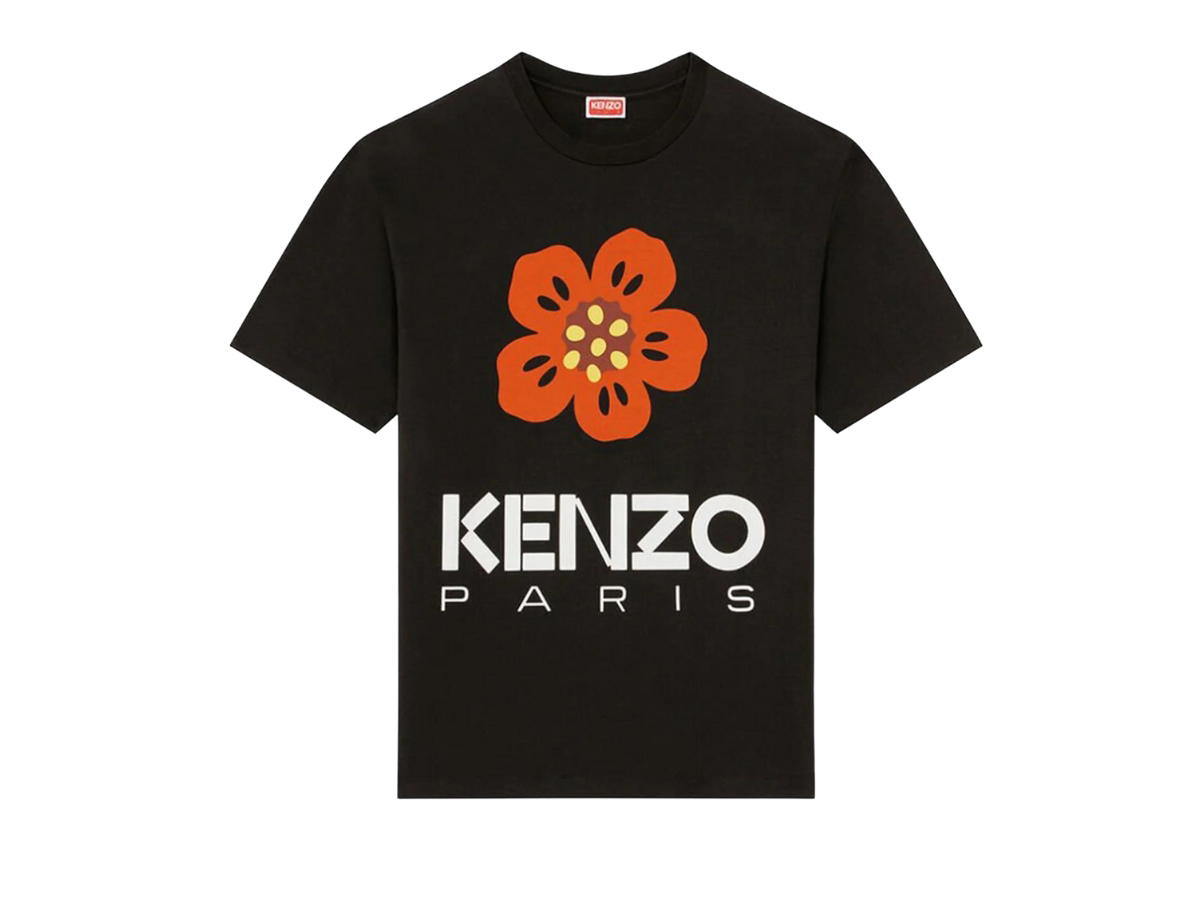 Kenzo Kenzo Boke Flower T-Shirt Black