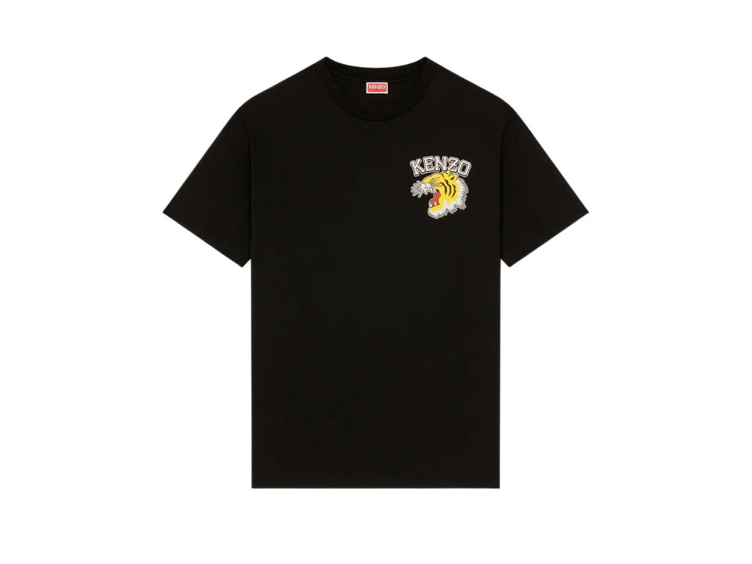 Kenzo Kenzo Varsity Jungle Tiger T-Shirt Black