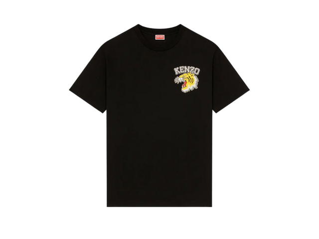 Kenzo Kenzo Varsity Jungle Tiger T-Shirt Black - view 1