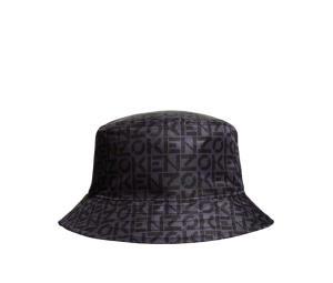 Buy Kenzo Logo-Print Reversible Bucket Hat Black at Sasom – Authentic and Ready to Ship