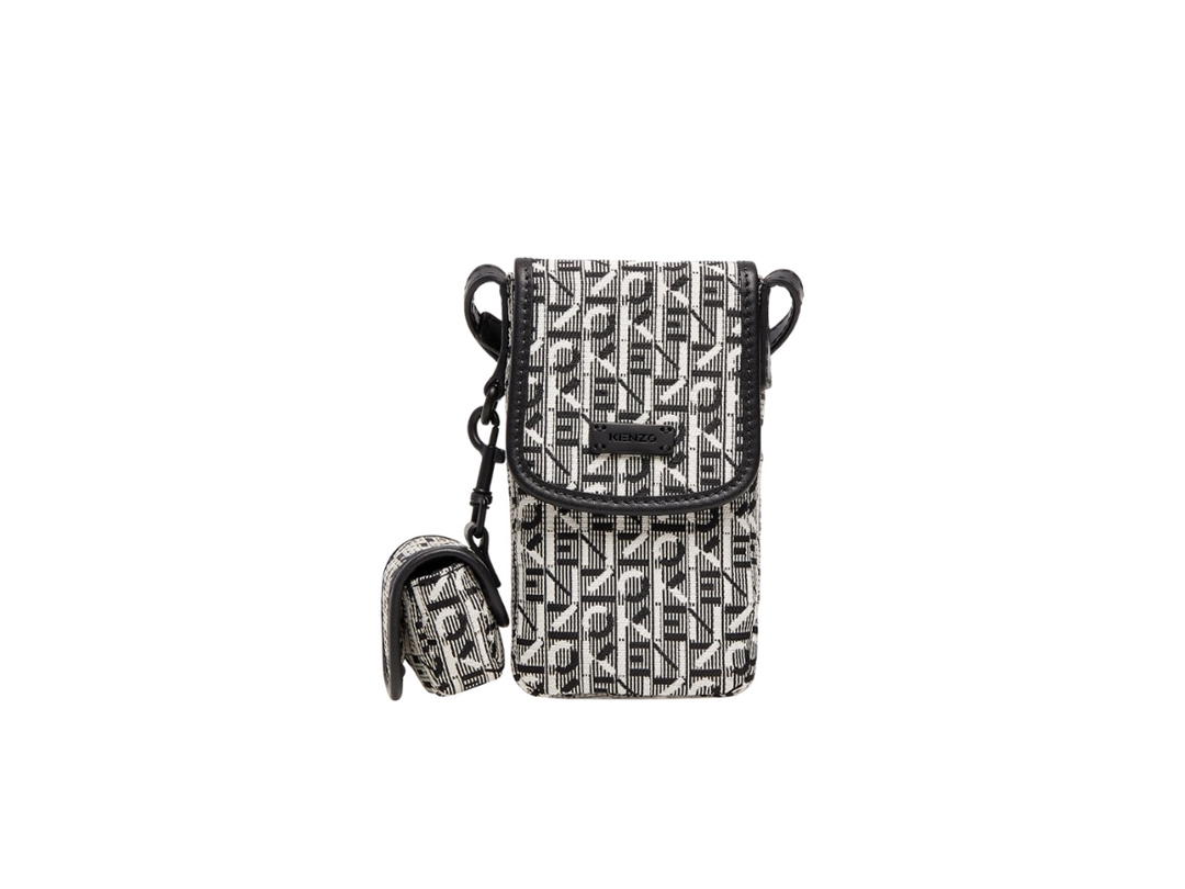 Kenzo Kenzo Courier Jacquard Black White