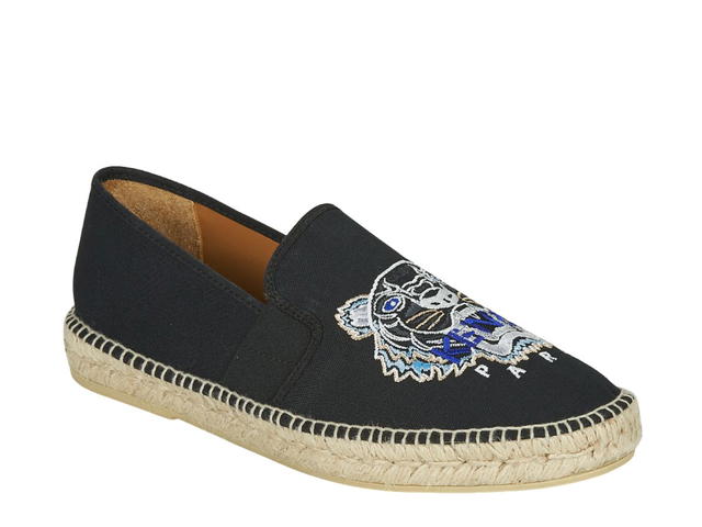 Kenzo Kenzo Espadrille Elastique Tiger Head Black - view 2