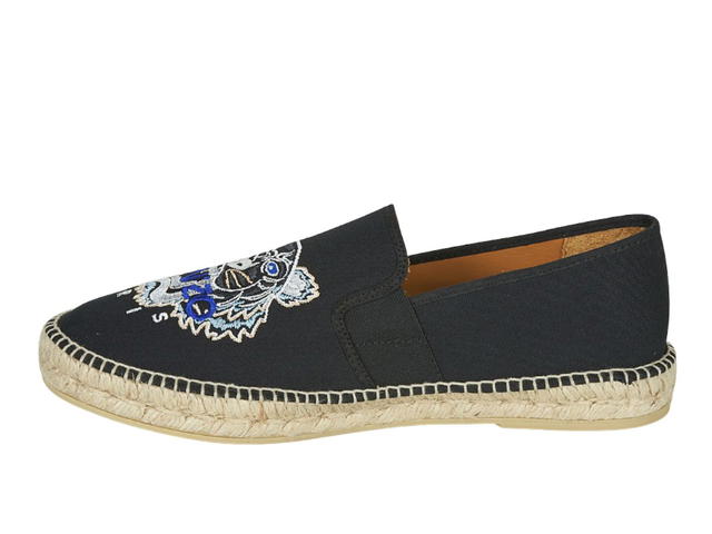Kenzo Kenzo Espadrille Elastique Tiger Head Black - view 3