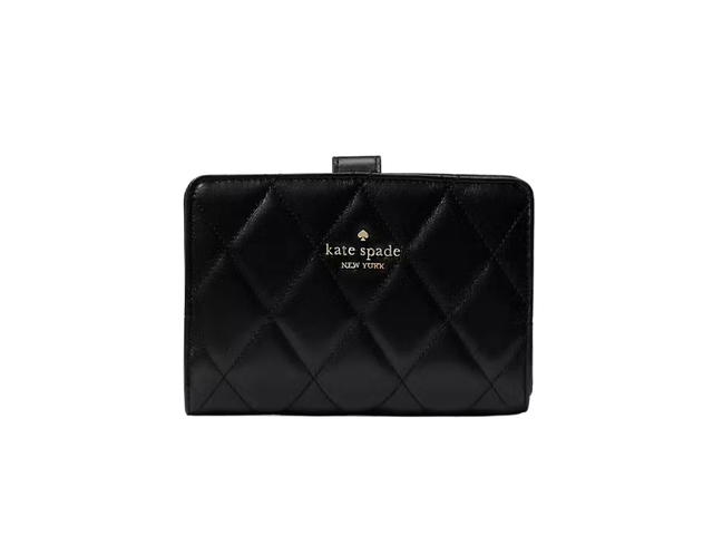 Katespade Katespade Carey Medium Compact Bifold Wallet in Black - view 1