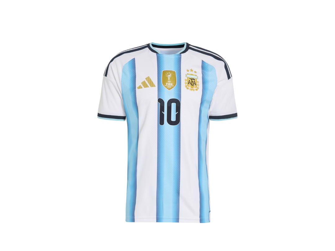 adidas adidas Argentina 26 Home Messi Authentic Jersey White