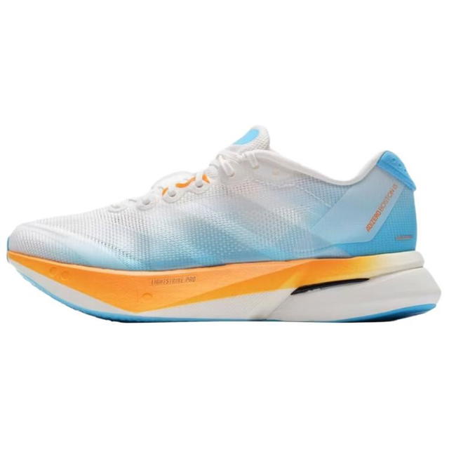 adidas adidas Adizero Boston 13 - White/Blue/Orange - view 1