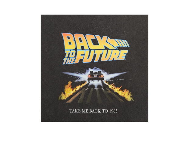 Kith Kith For Back to the Future Back to 1985 Vintage Tee Black - view 2