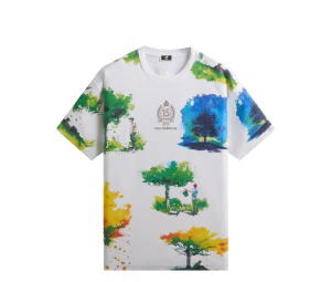 Buy Kith X New Balance Watercolor Quinn Tee White at Sasom – Authentic and Ready to Ship