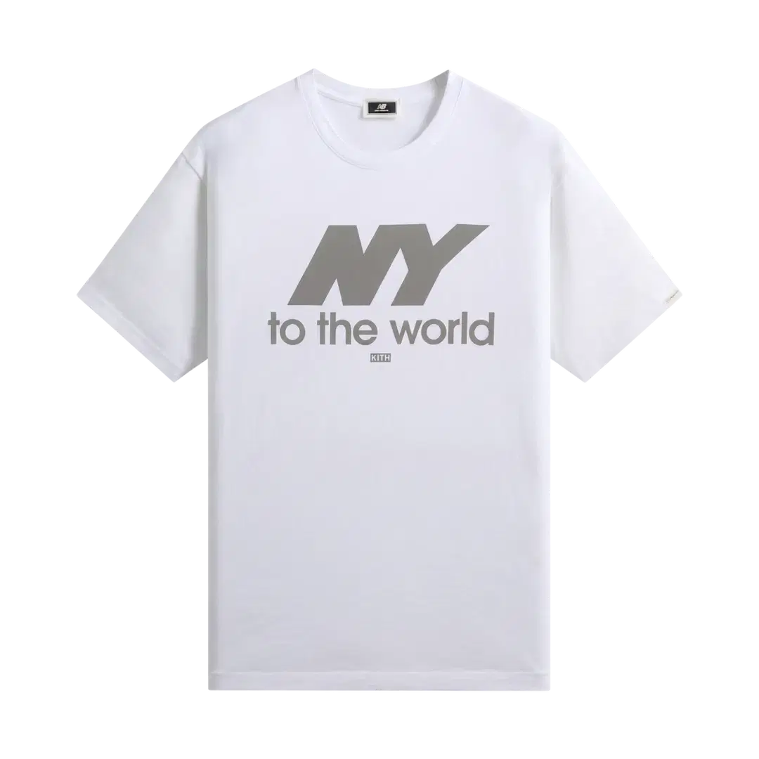 Kith Kith X New Balance NY Tee White