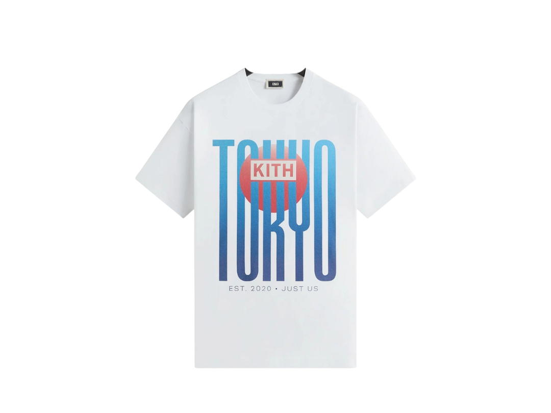 Kith Kith Tokyo Classic Logo Vintage Tee White