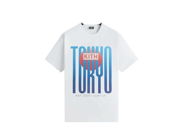 Kith Kith Tokyo Classic Logo Vintage Tee White - view 1