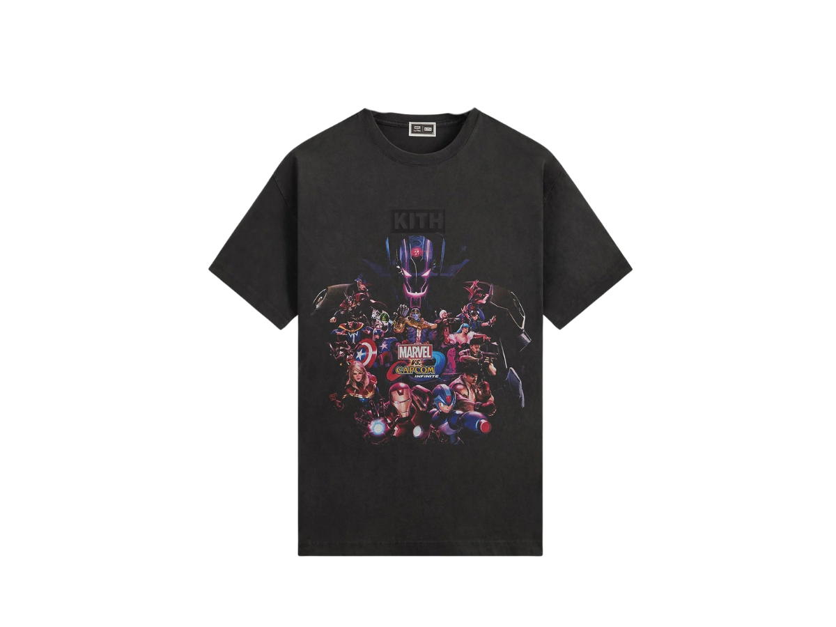 Kith Kith x Marvel vs. Capcom Infinite Vintage Tee Black