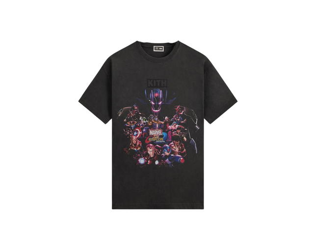 Kith Kith x Marvel vs. Capcom Infinite Vintage Tee Black - view 1