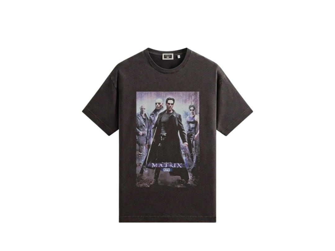 Kith Kith For The Matrix Poster Vintage Tee Black