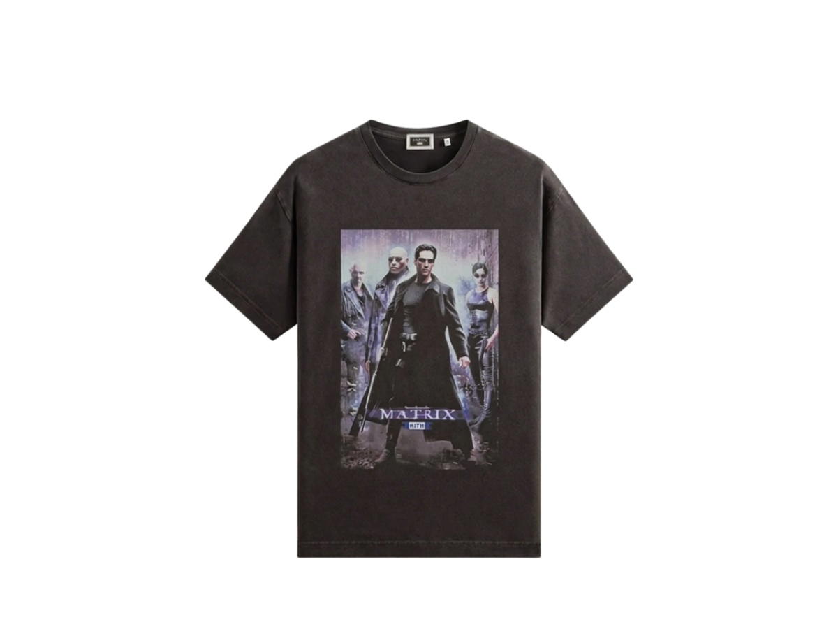 Kith Kith For The Matrix Poster Vintage Tee Black