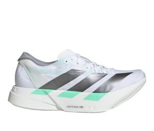 Buy adidas Adizero Adios Pro 4 Cloud White Iron Metallic Pulse Mint (W) at Sasom – Authentic and Ready to Ship
