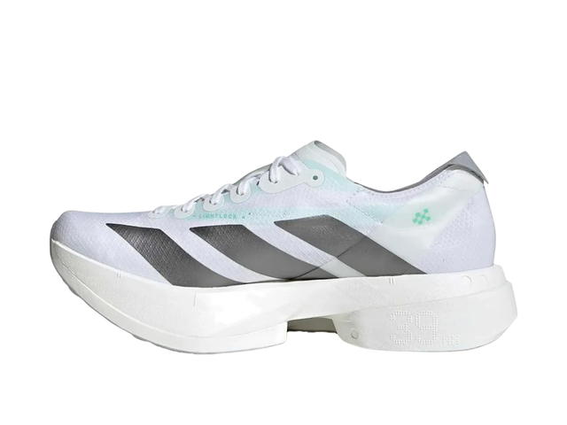 adidas adidas Adizero Adios Pro 4 Cloud White Iron Metallic Pulse Mint (W) - view 2