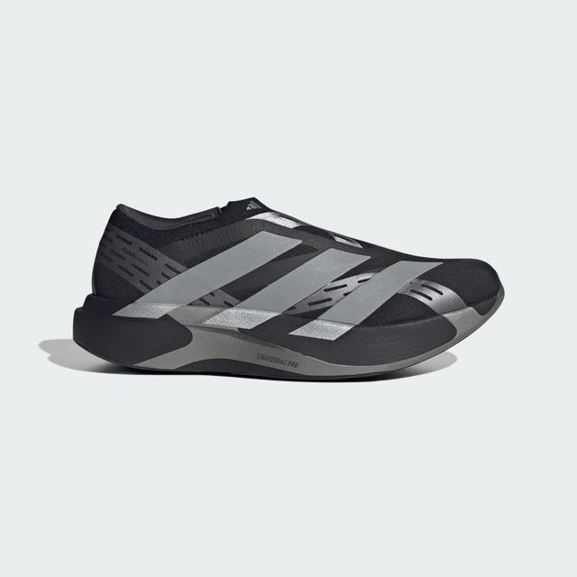 adidas adidas Adizero Evo SL Laceless Core Black Silver Metallic Night Metallic - view 1