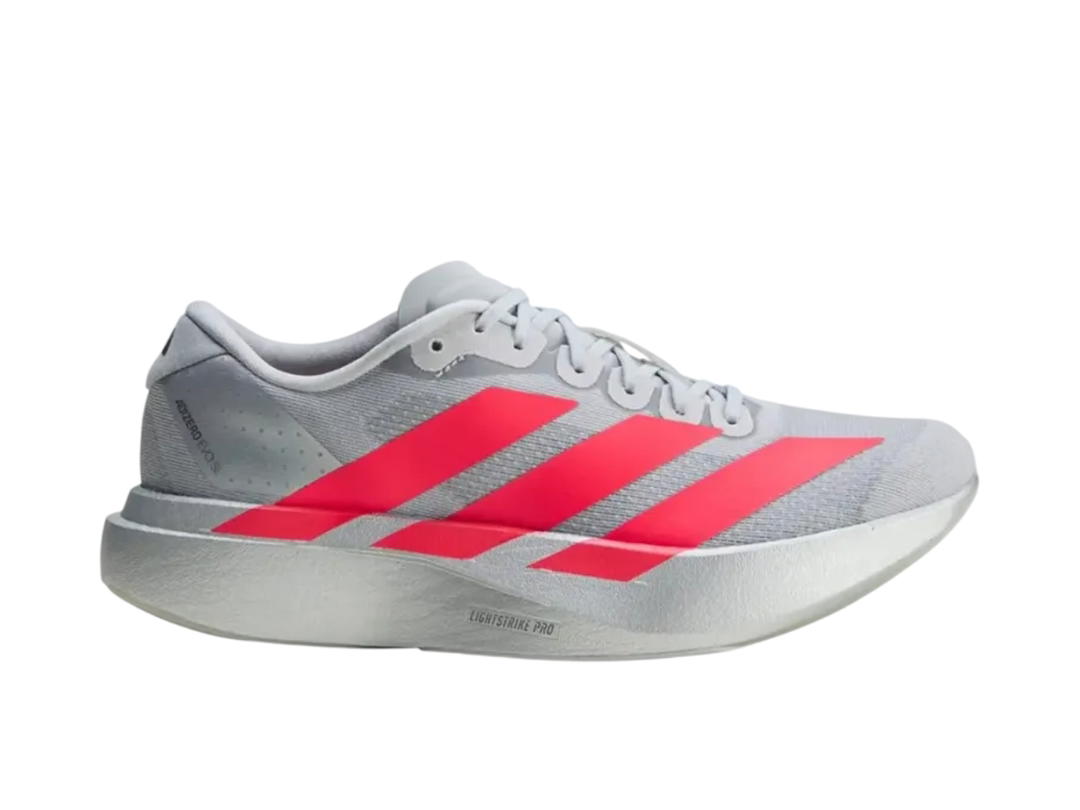 adidas adidas Adizero Evo SL Silver Metallic Lucid Red (Women's)