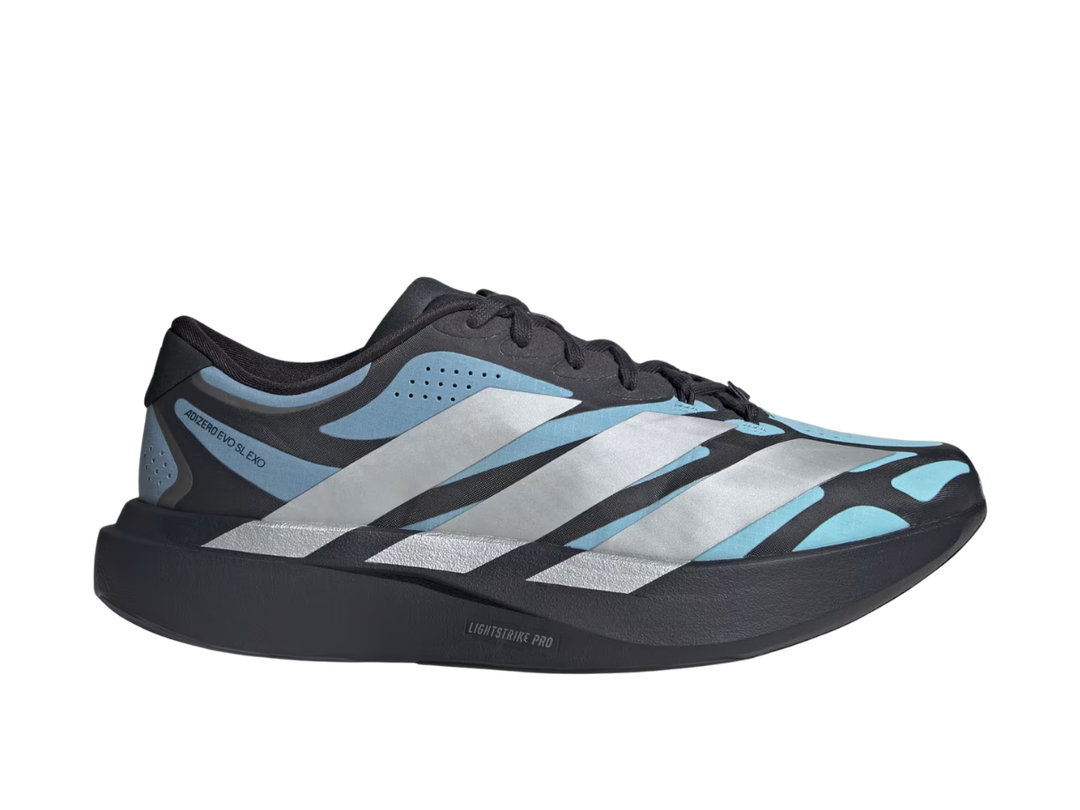 adidas adidas Adizero Evo Sl Exo Glow Purple Silver Metallic Iron Metallic