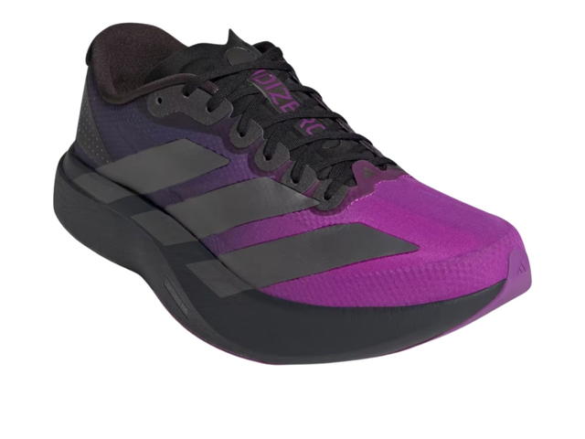 adidas adidas Adizero EVO SL Shoes Carbon Iron Metallic Shock Purple - view 4