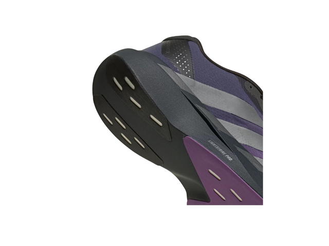 adidas adidas Adizero EVO SL Shoes Carbon Iron Metallic Shock Purple - view 5