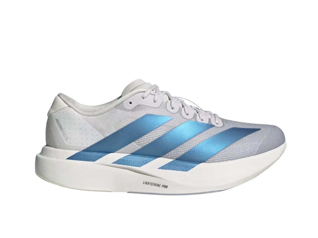 adidas adidas Adizero EVO SL Crystal White Tech Blue Metallic Halo Silver