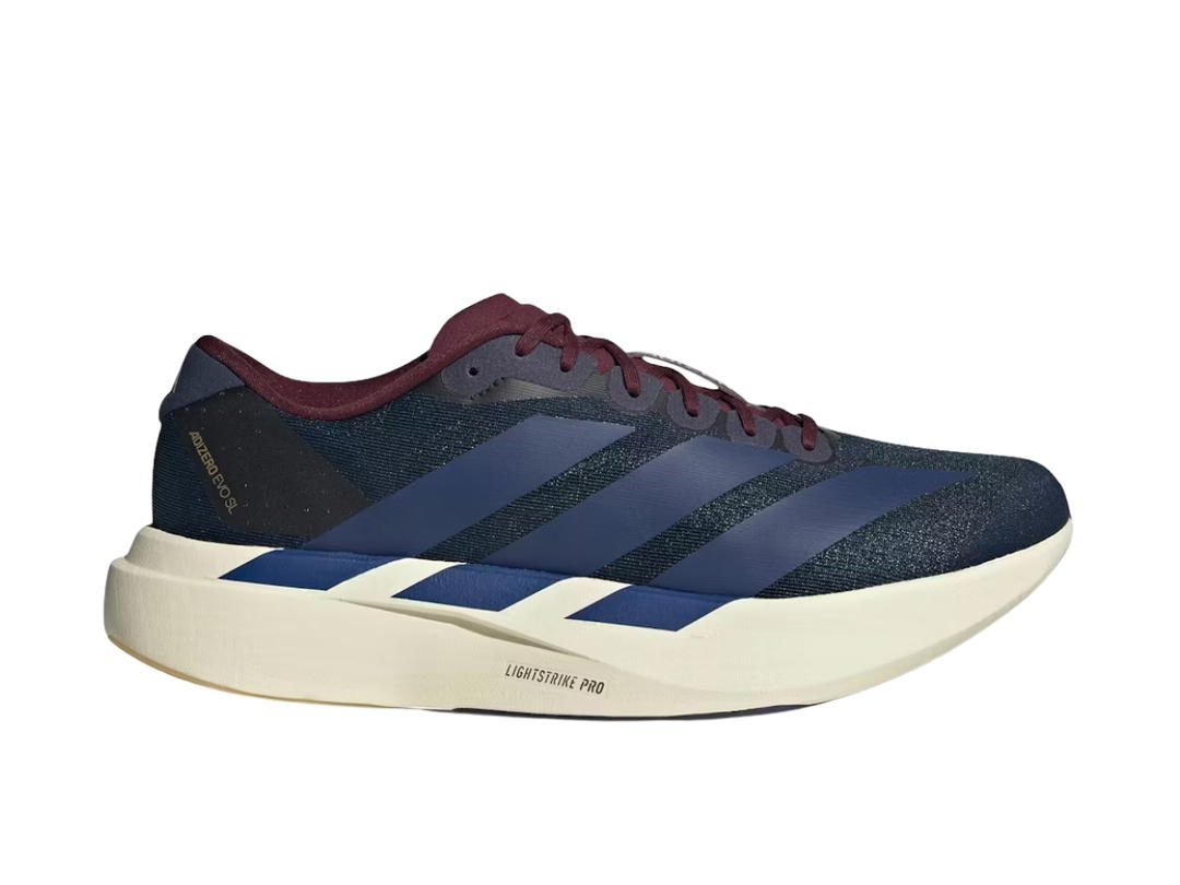adidas adidas Adizero Evo SL Collegiate Navy Muted Purple Maroon