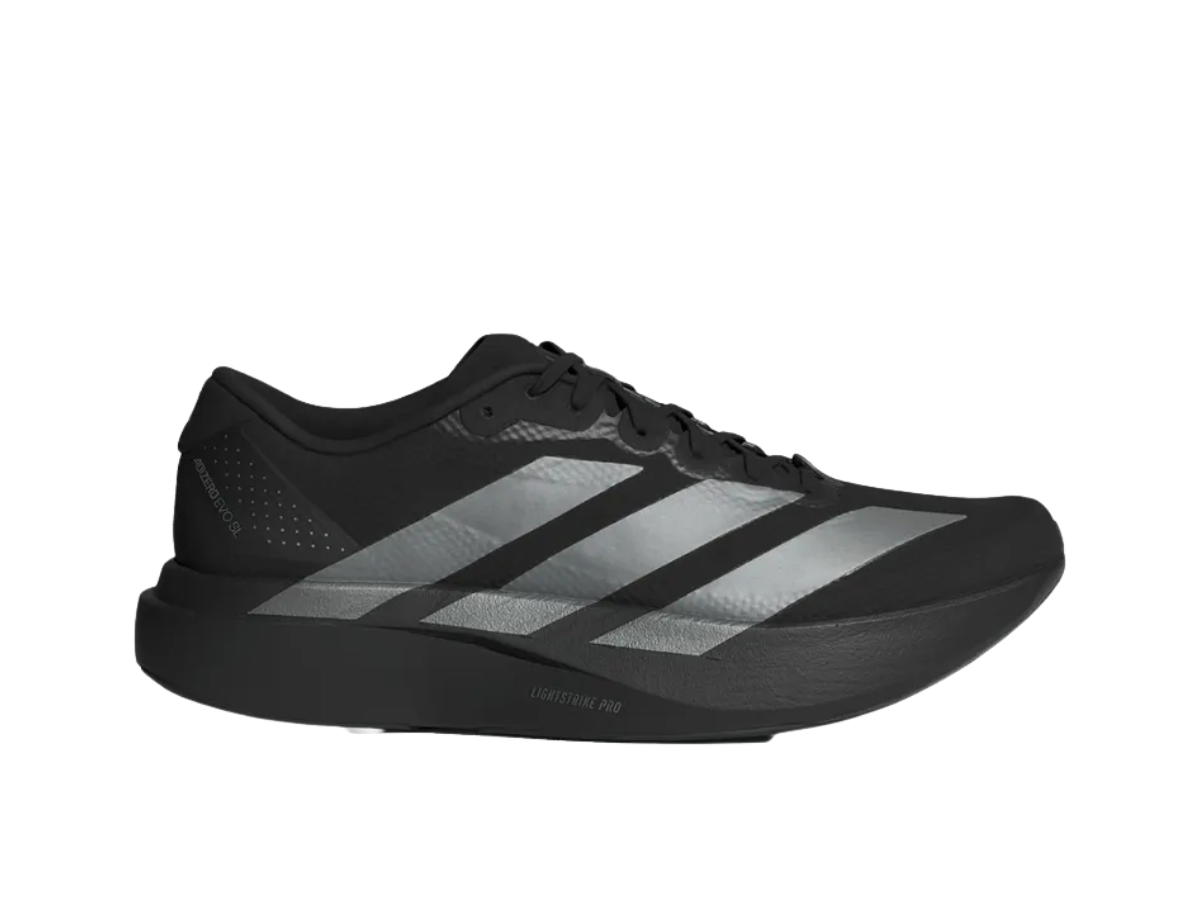 adidas adidas Adizero EVO SL Woven Core Black Iron Metallic