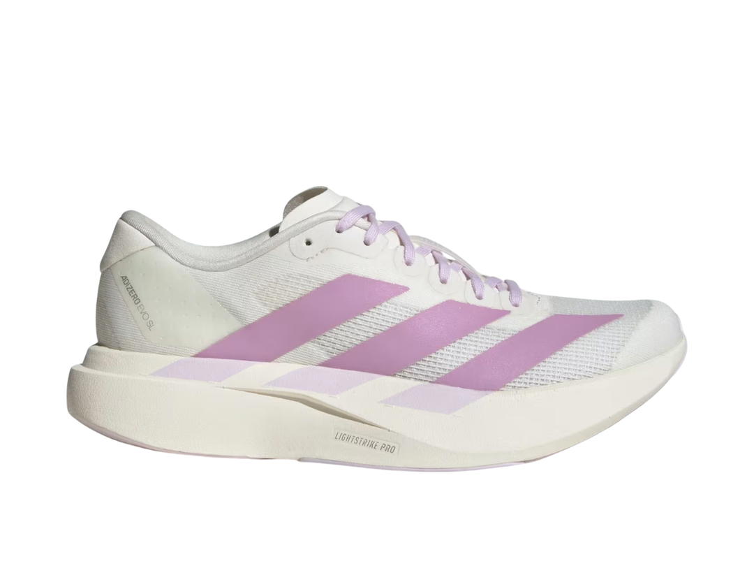 adidas adidas Adizero Evo Sl Off White Bliss Lilac Ice Lavender (Women's)