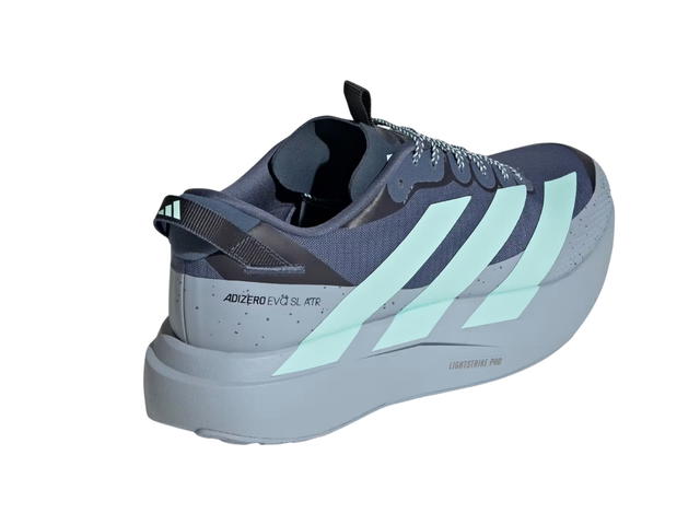 adidas adidas Adizero Evo SL ATR Shoes Tech Ink Semi Flash Aqua Light Grey - view 4