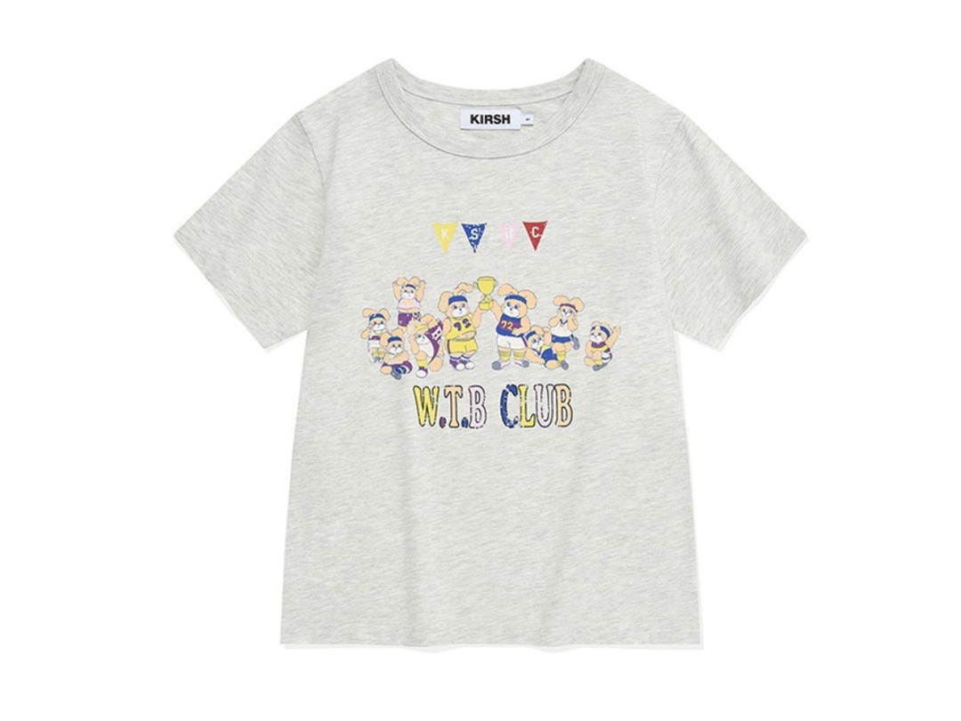 KIRSH KIRSH Witty Bunny Vintage Graphic T-Shirt Oatmeal
