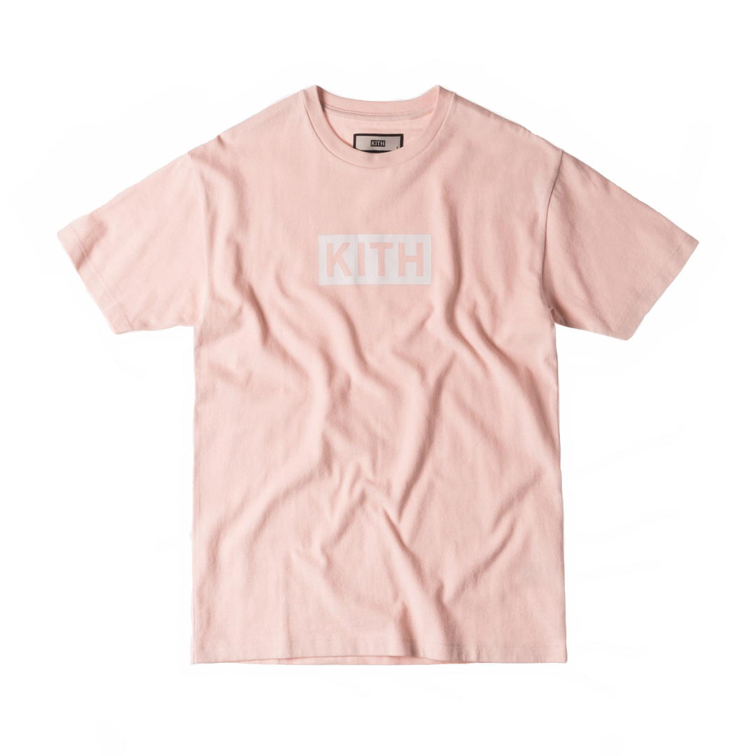 Kith Kith Classic Logo Tee Light Pink