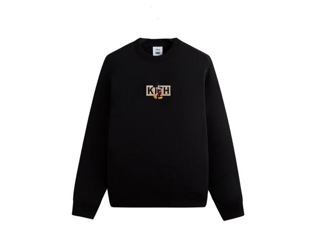 Kith Kith Disney Mickey & Friends Cyber Monday Mickey Classic Logo Crewneck Black - view 1