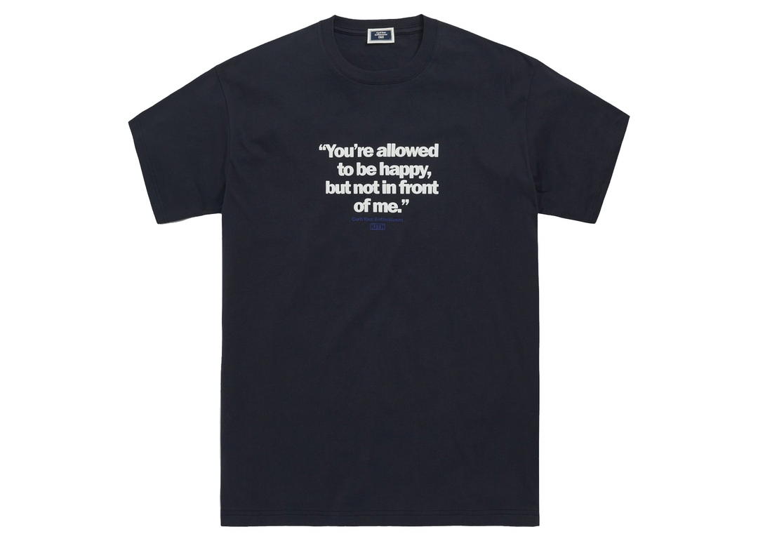 Kith Kith for Curb Your Enthusiasm Unhappy Tee Nocturnal