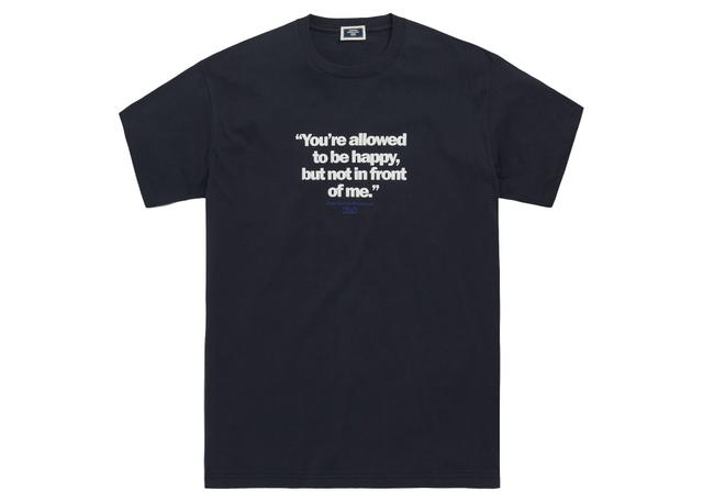 Kith Kith for Curb Your Enthusiasm Unhappy Tee Nocturnal - view 1