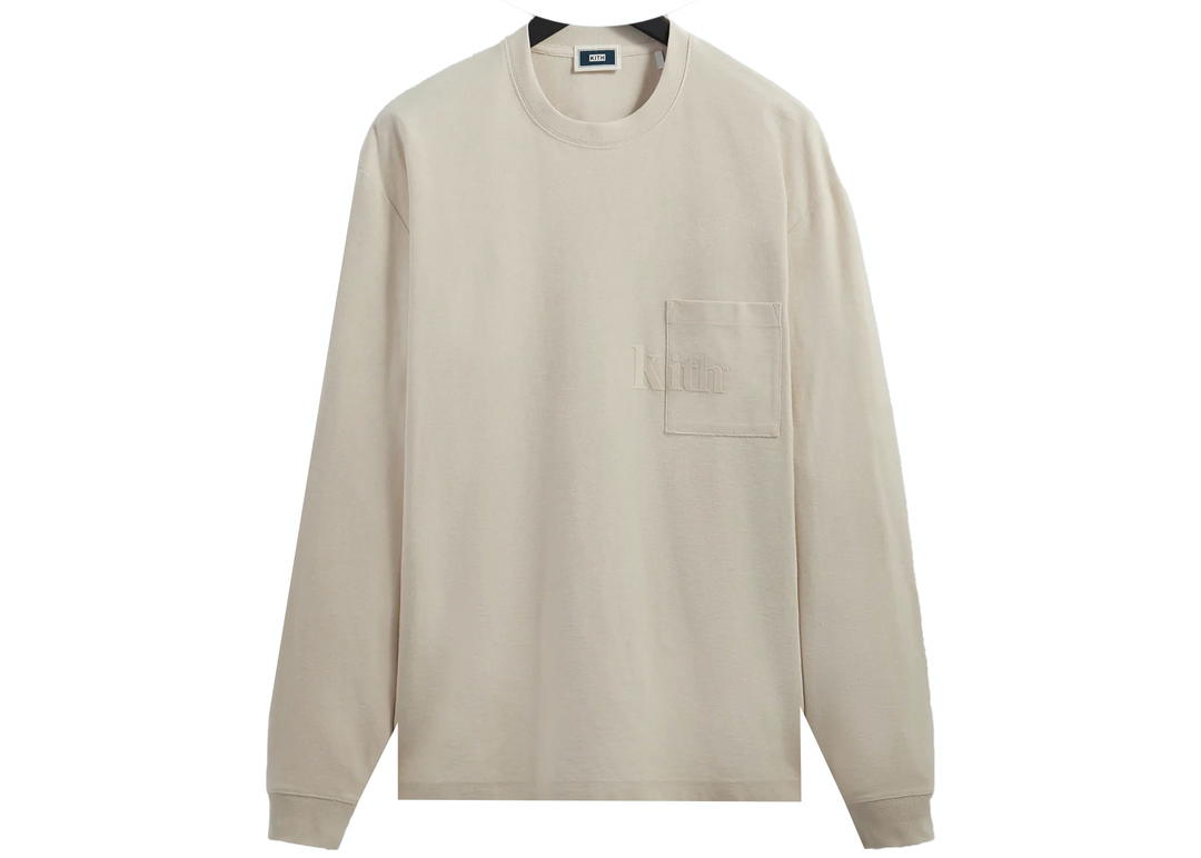 Kith Kith Long Sleeve Quinn Tee Sediment