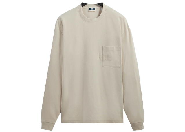 Kith Kith Long Sleeve Quinn Tee Sediment - view 1